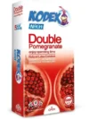 کاندوم ناچ کدکس (Nach Kodex) مدل Double Pomegranate بسته 12 عددی