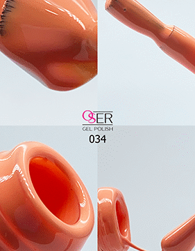 لاک ژل ناخن اسر (OSER) کد 034