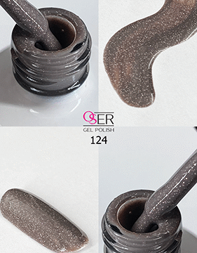لاک ژل ناخن اسر (OSER) کد 124