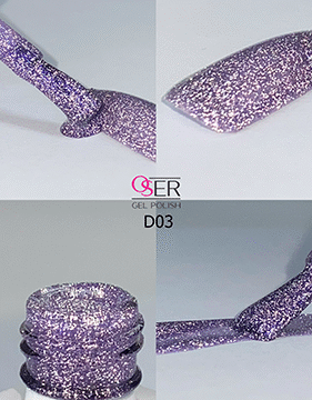 لاک ژل ناخن اسر (OSER) کد D3