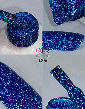 لاک ژل ناخن اسر (OSER) کد D8