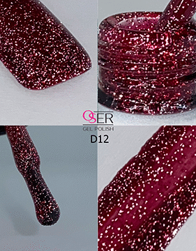 لاک ژل ناخن اسر (OSER) کد D12